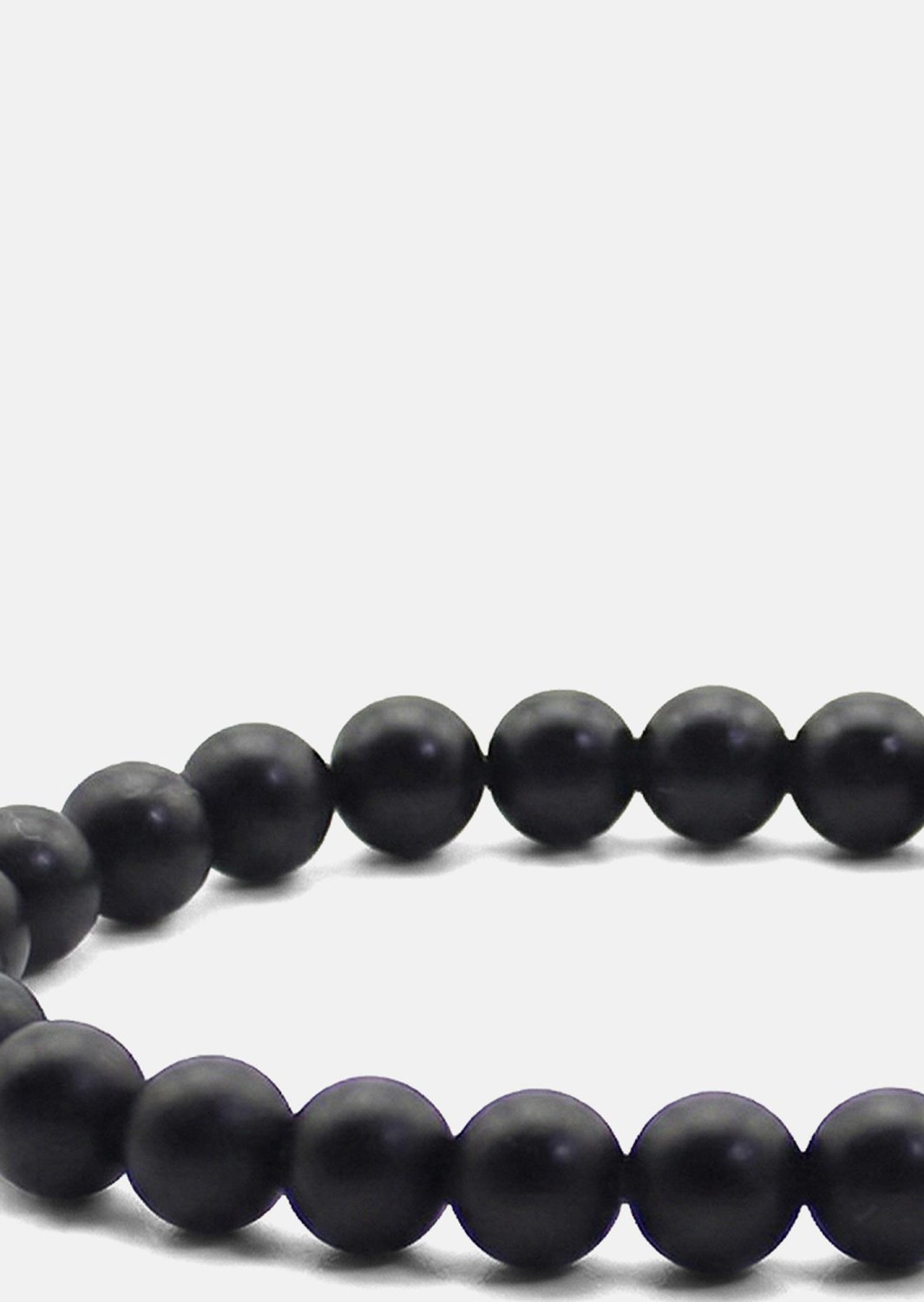 Perlenarmband Obsidian Whisper