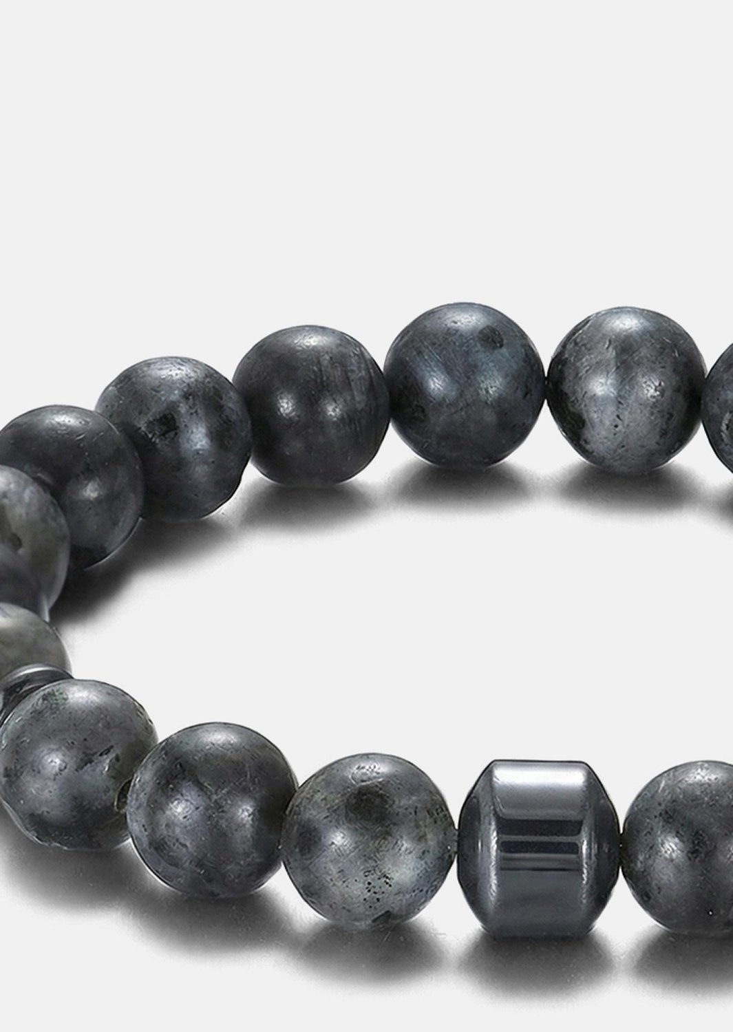 Perlenarmband Obsidian Charm