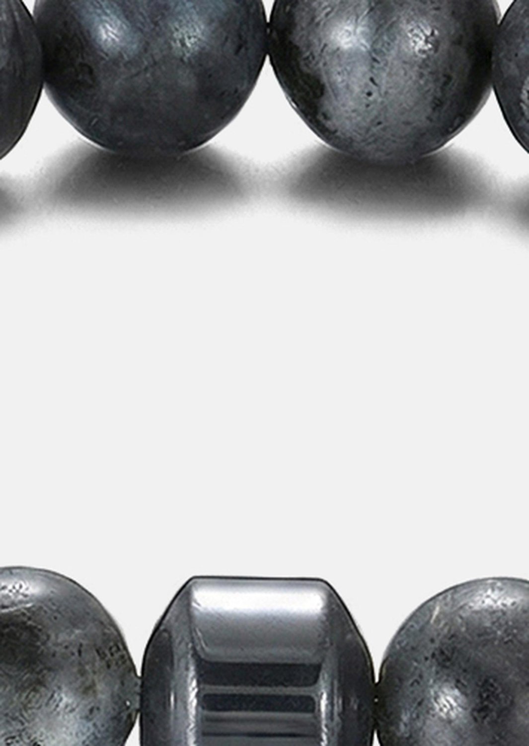 Perlenarmband Obsidian Charm