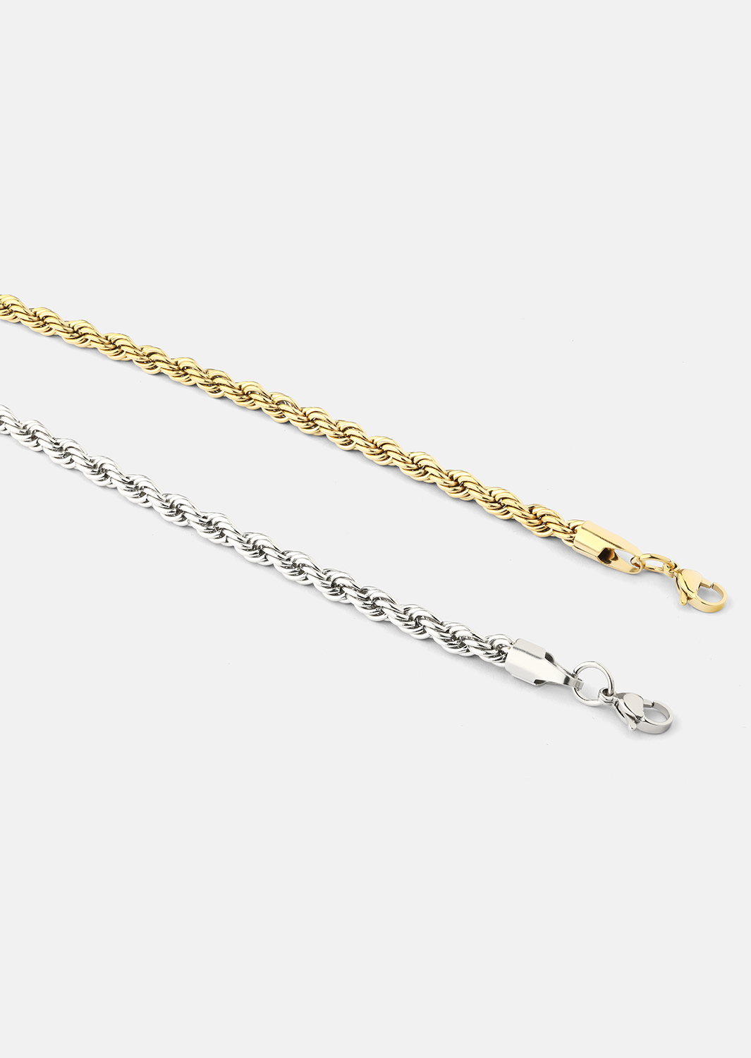 Armband Twisted Link- Versilbert