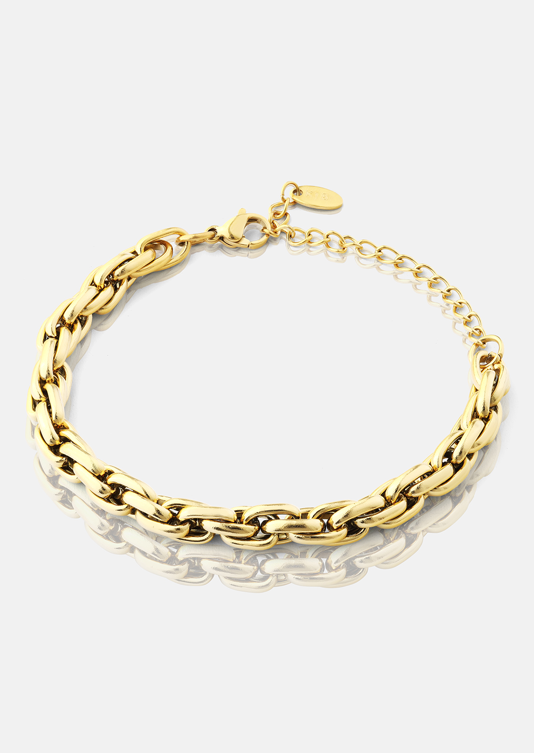 Armband Shine Link - 18k Vergoldet
