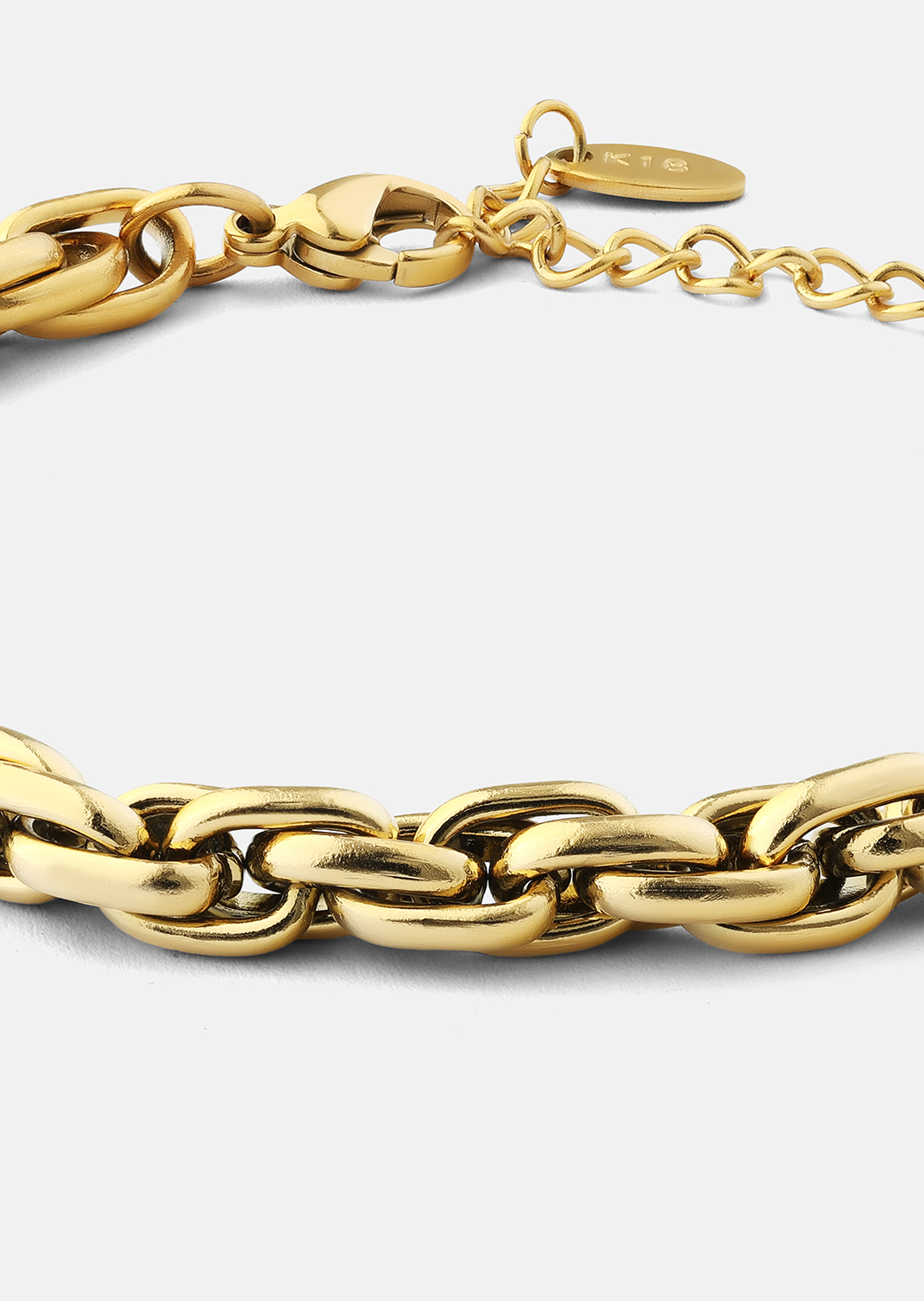 Armband Shine Link - 18k Vergoldet