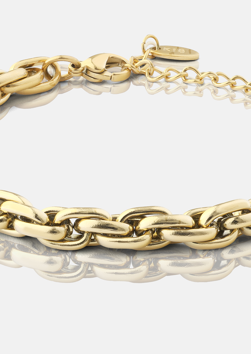 Armband Shine Link - 18k Vergoldet
