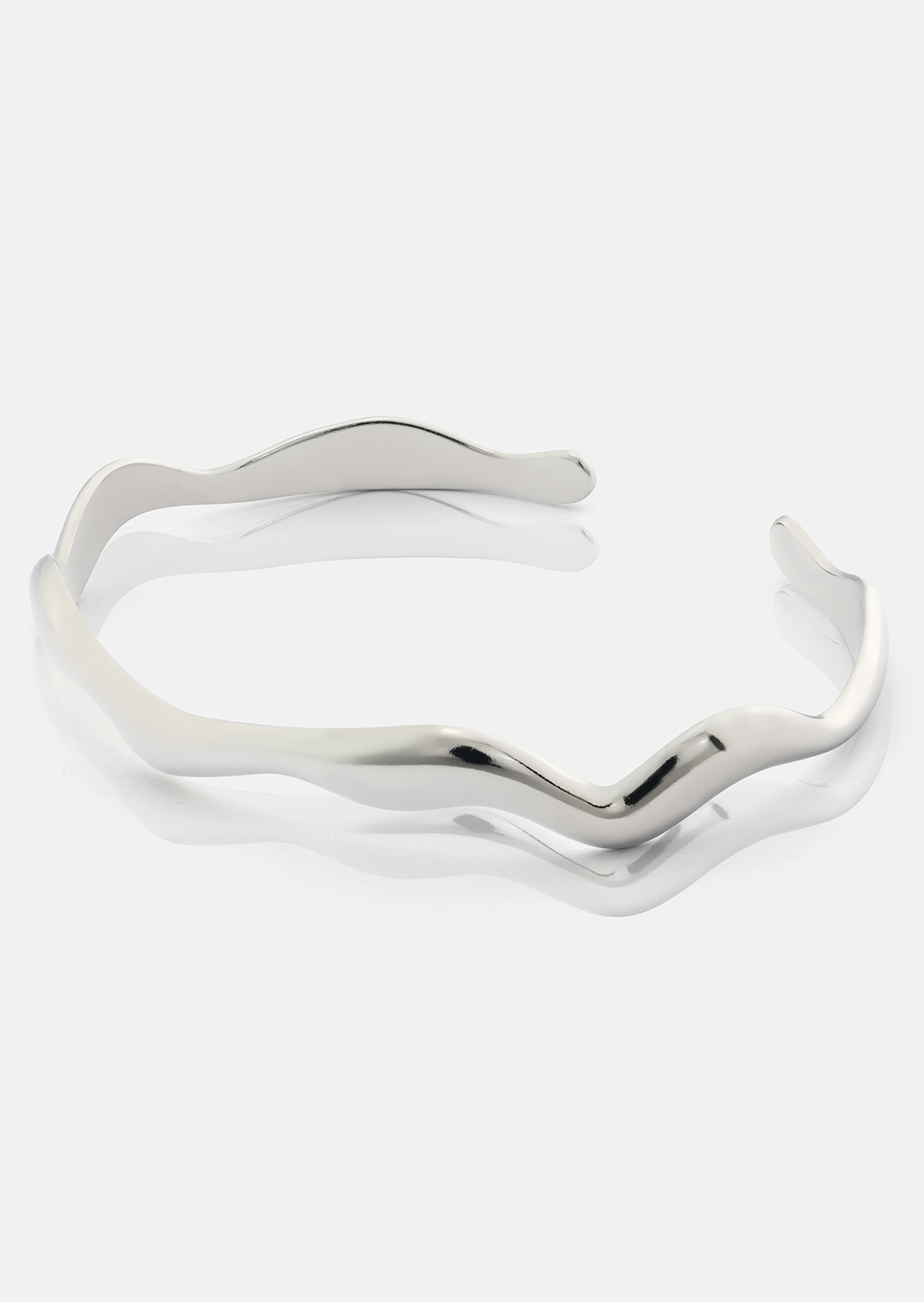 Armband Waveform - Versilbert