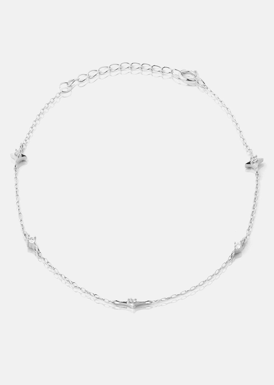 Armband Starlight Charm - Versilbert