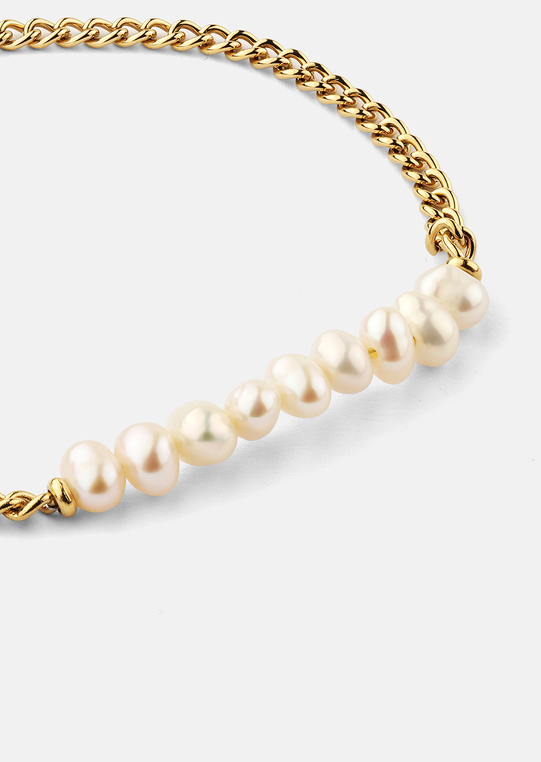 Armband Golden Pearl Chain - 18k Vergoldet