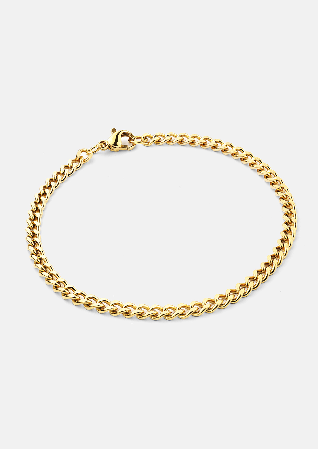 Golden Link Chain Bracelet - 18k Vergoldet
