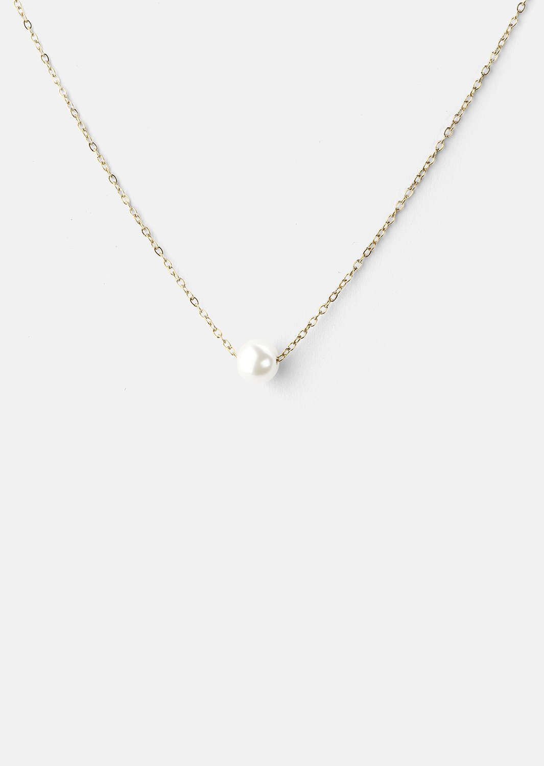 Halskette Mini Pearl - 18k Vergoldet