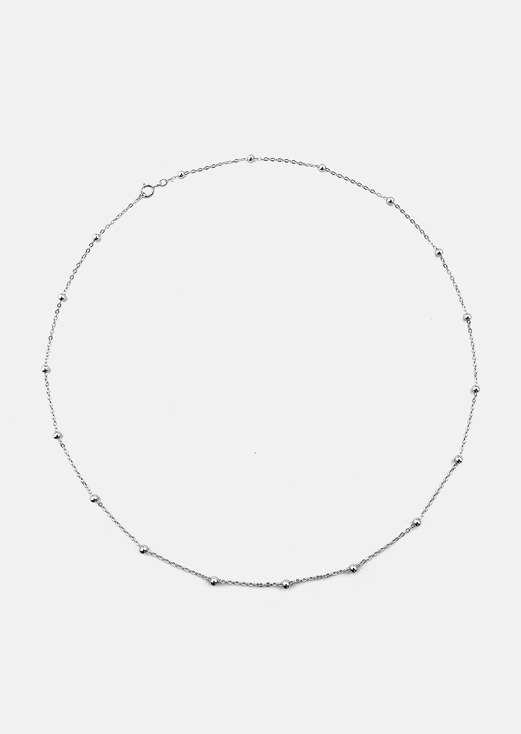 Halskette Majestic - Versilbert