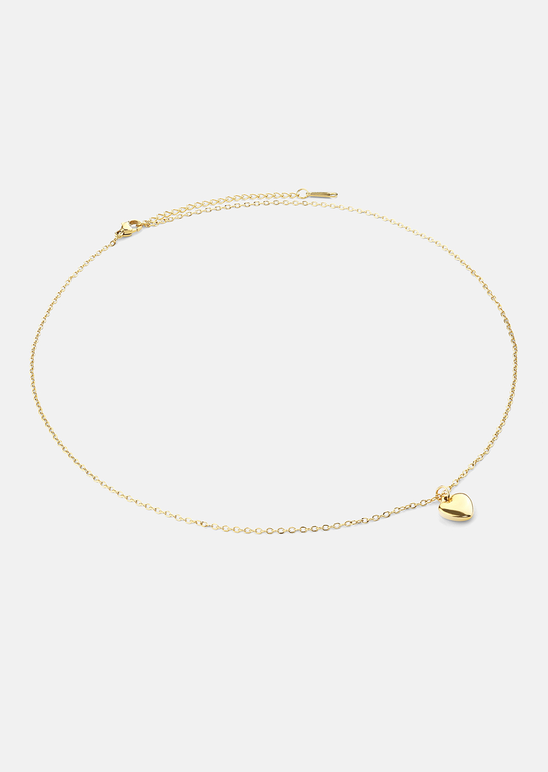Halskette Heartbeat - 18k Vergoldet