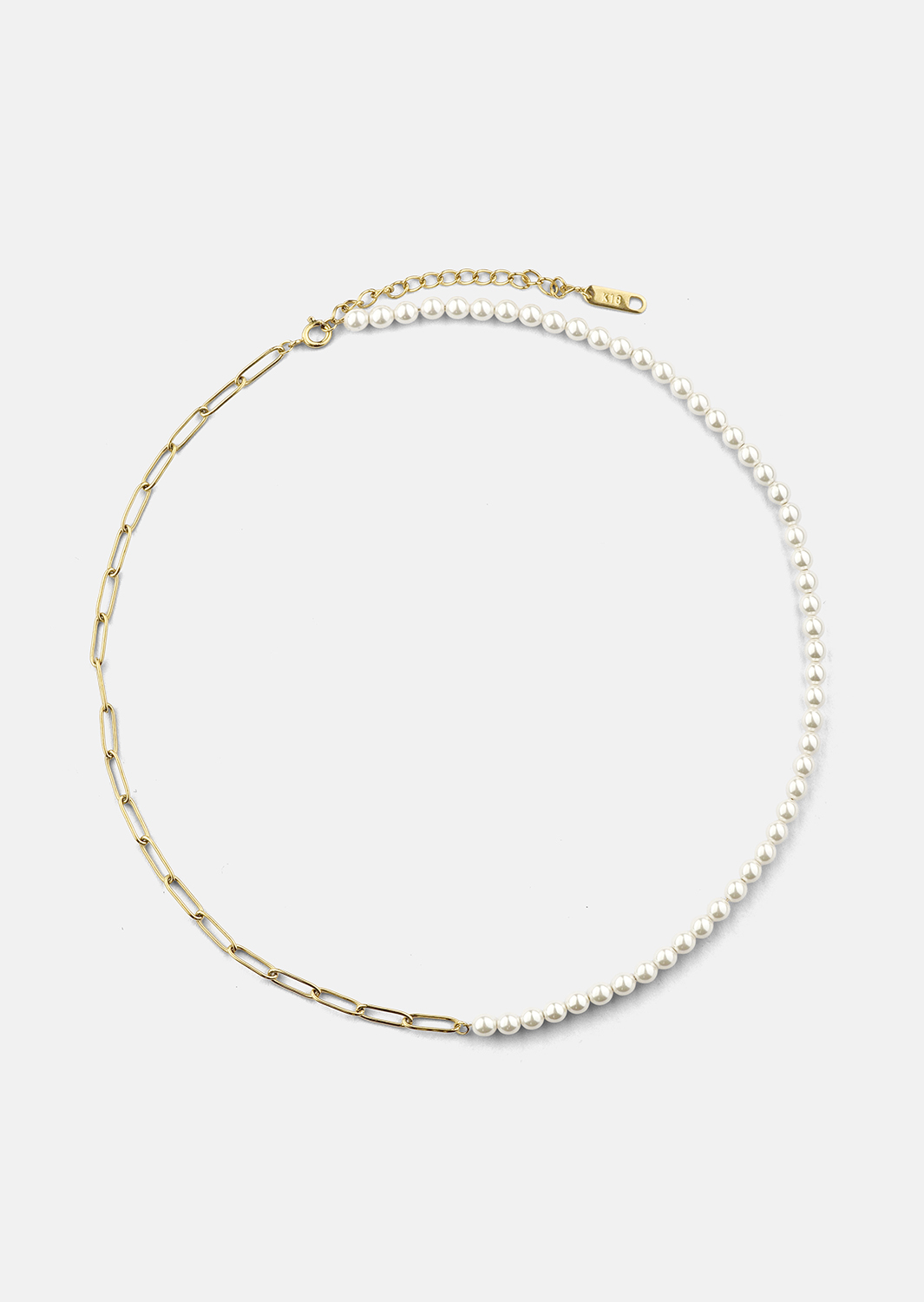 Halskette Pearl Harmony - 18k Vergoldet