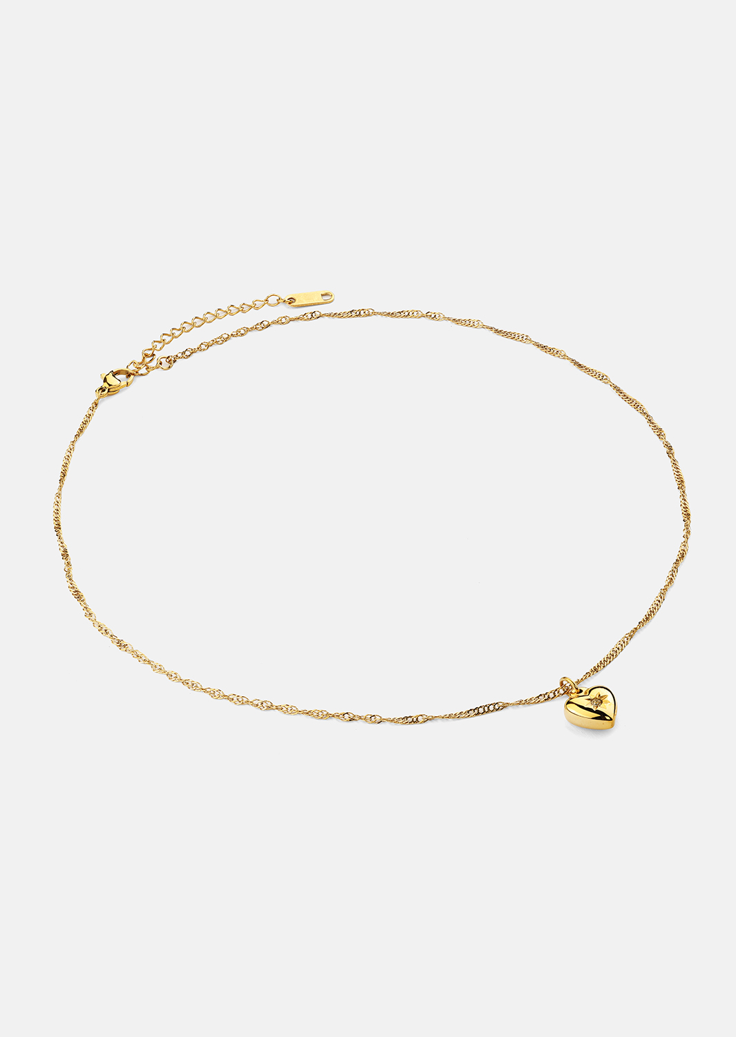 Halskette Heartshine – 18k Vergoldet