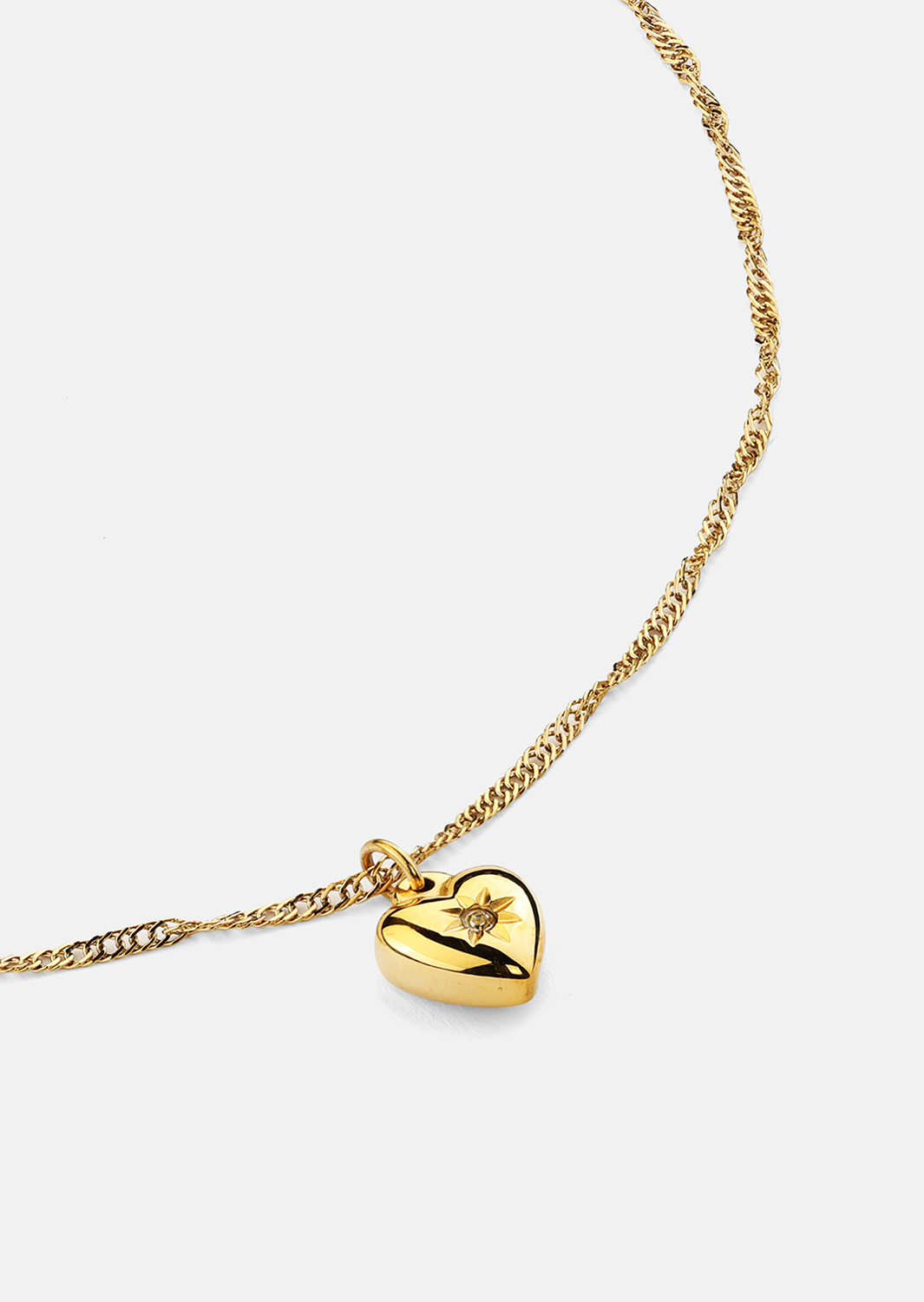 Halskette Heartshine – 18k Vergoldet