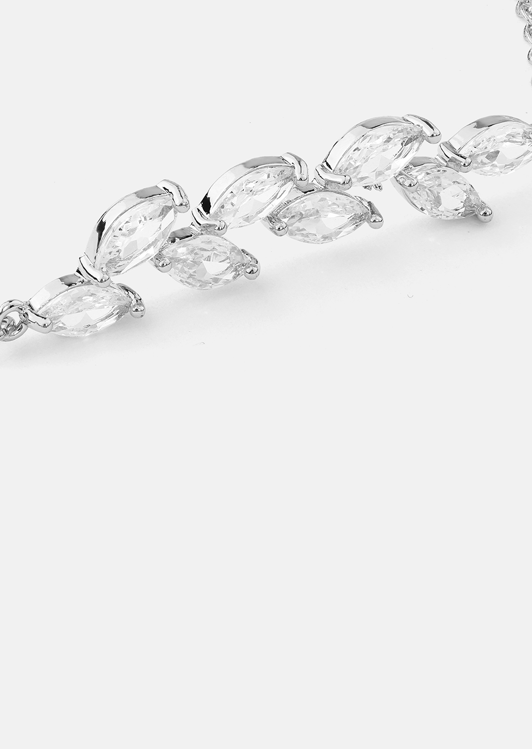 Armband Leaflight - Versilbert