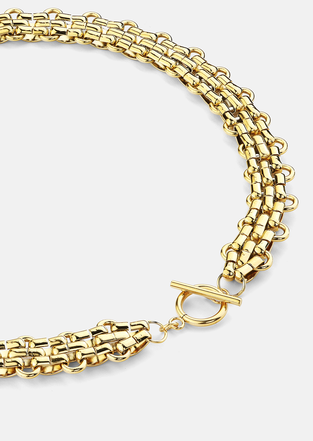 Halskette Bold Weave - 18k Vergoldet