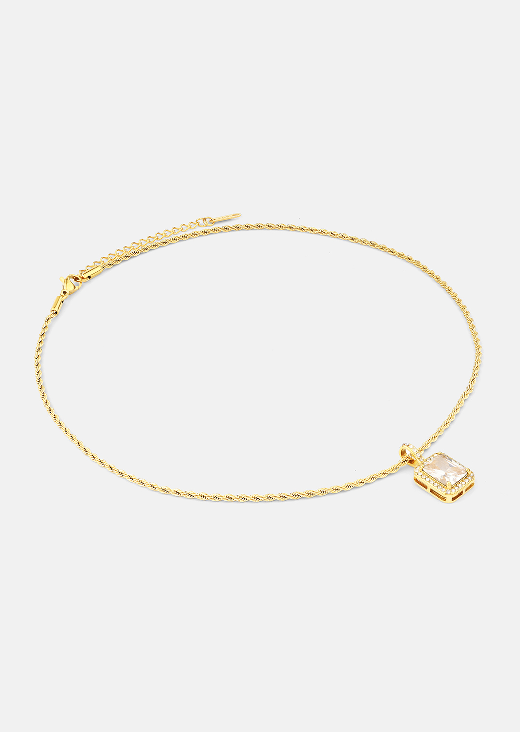 Halskette White Luxus - 18k Gold Plated