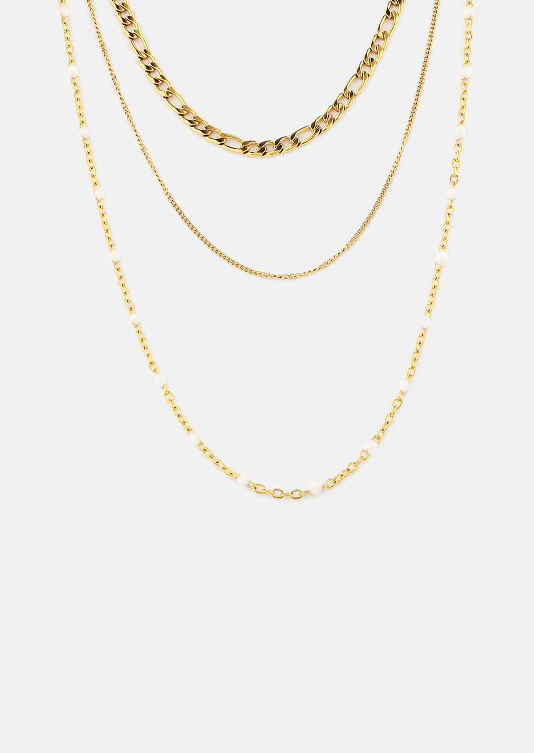 Halskette Layered Elegance - 18k Vergoldet