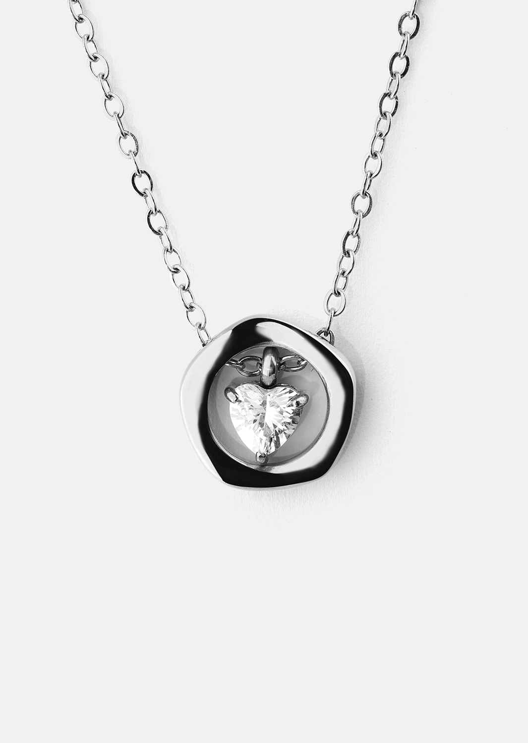 Halskette Silver Heart – Versilbert