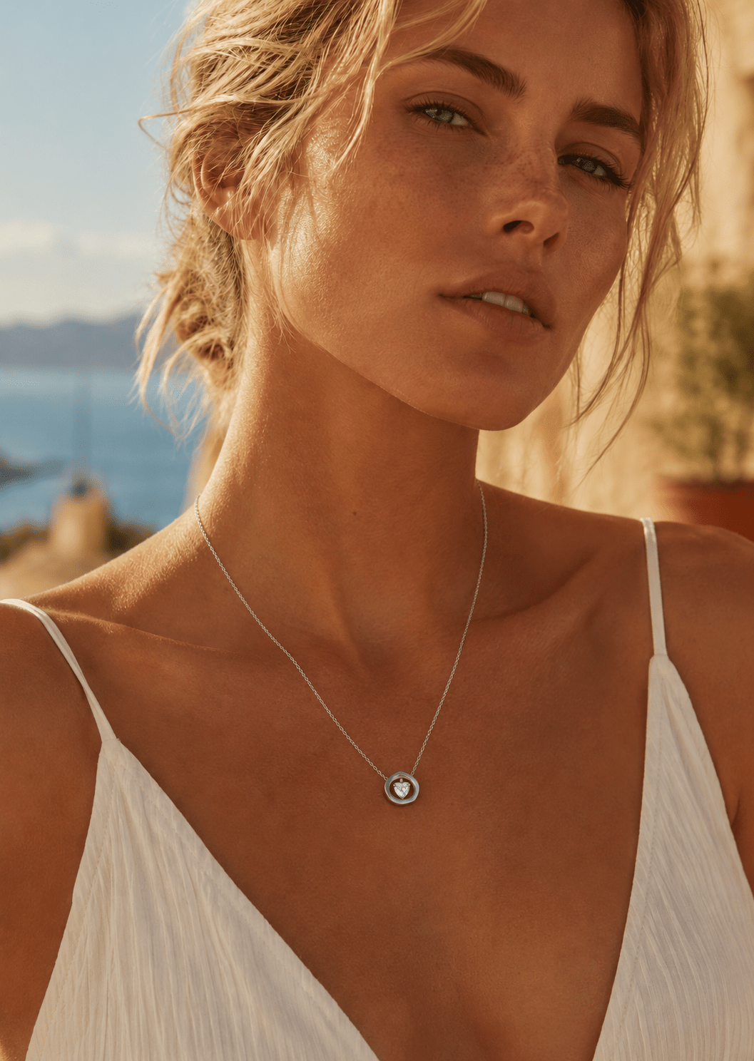Halskette Silver Heart – Versilbert
