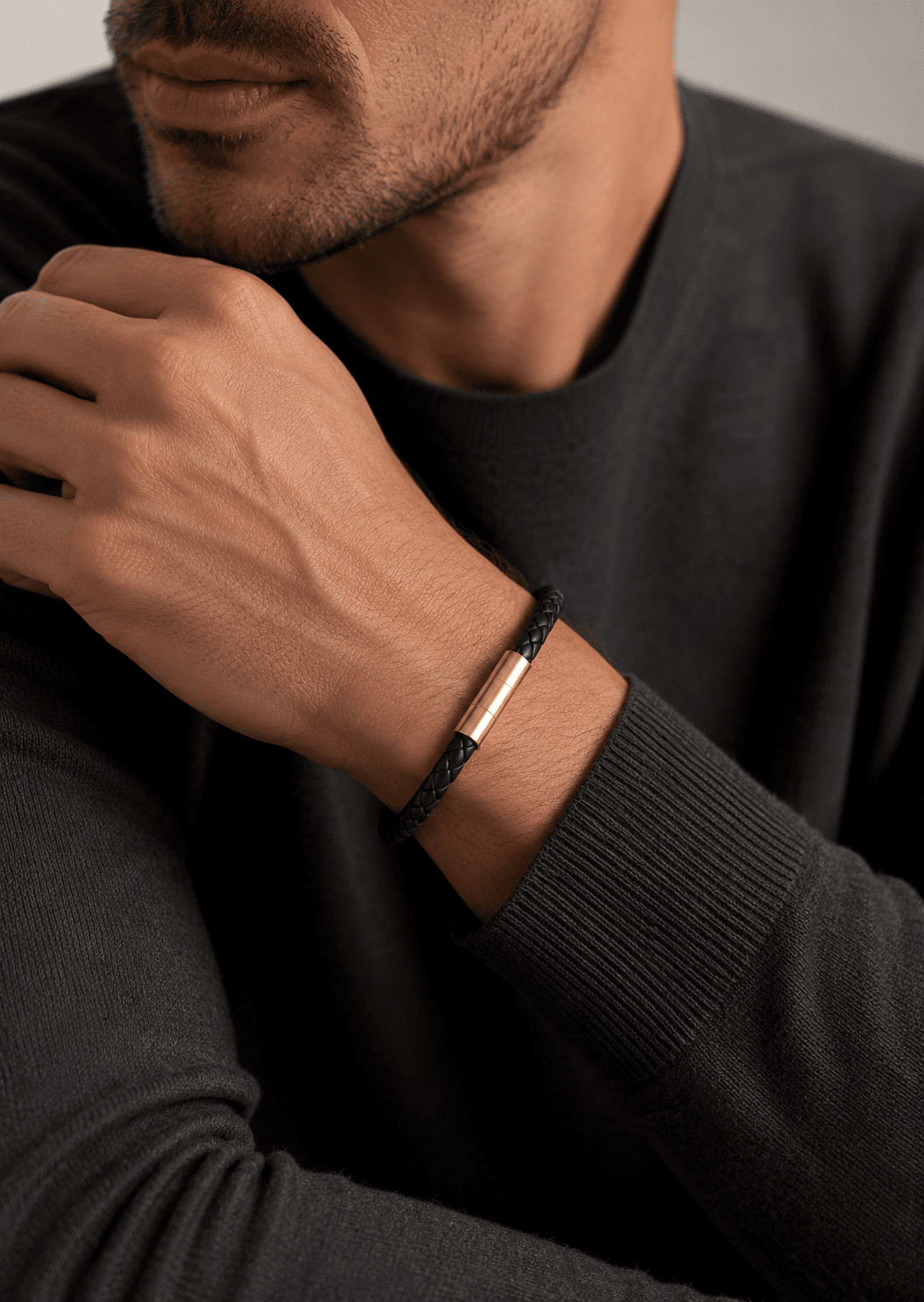 Lederarmband Echo Forge