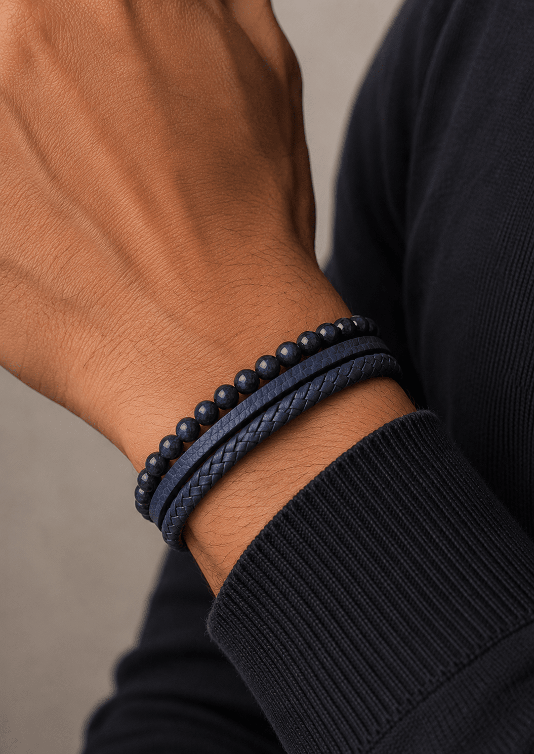 Lederarmband Titan Charm