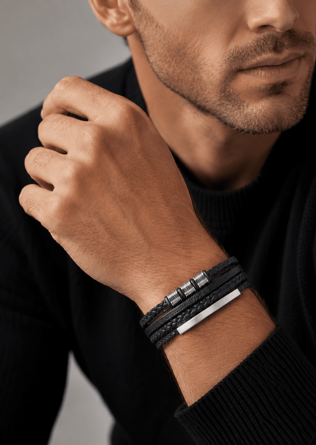 Lederarmband Valor Stride