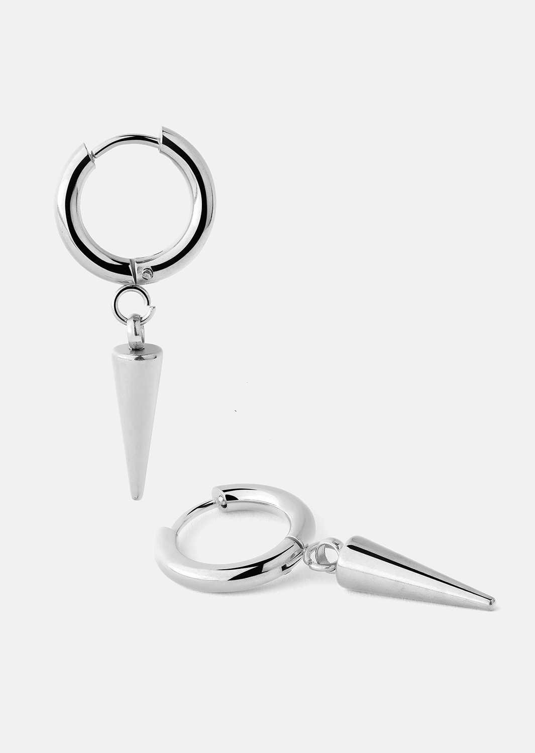 Ohrring Spike – Versilbert