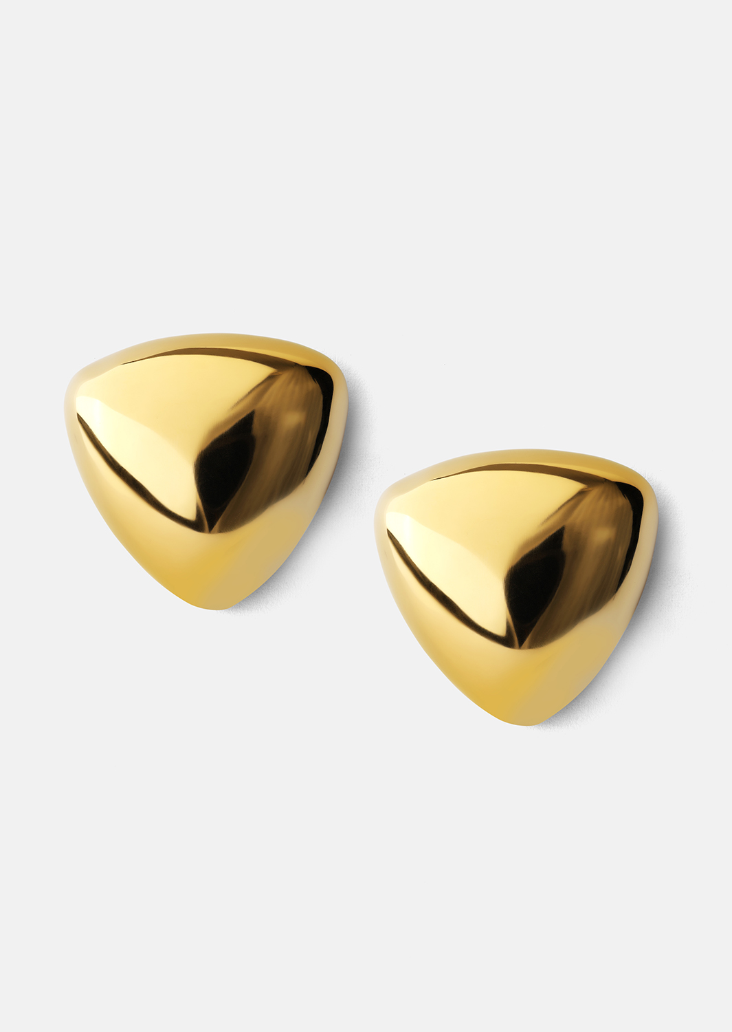 Ohrringe Bold Curve – 18k Vergoldet