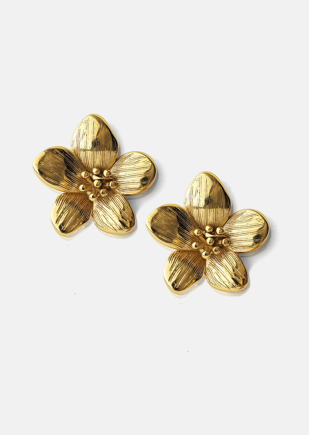 Ohrringe Flora Shine – 18k Vergoldet