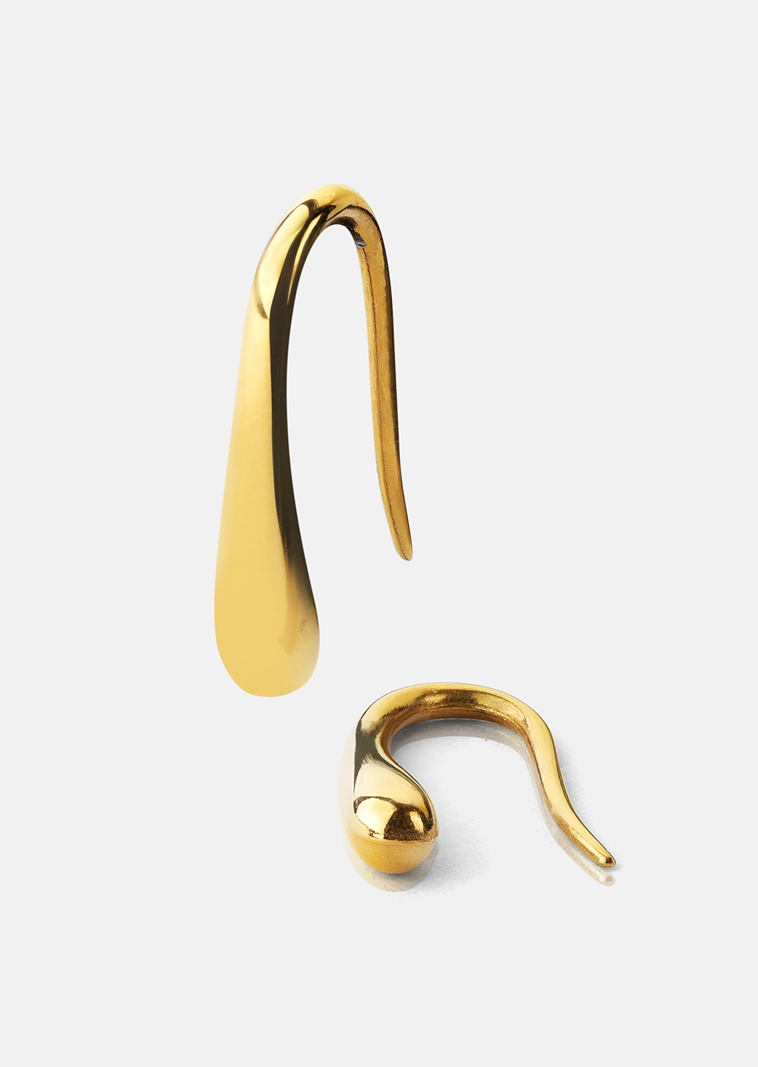 Ohrring Golden Drop - 18k Vergoldet