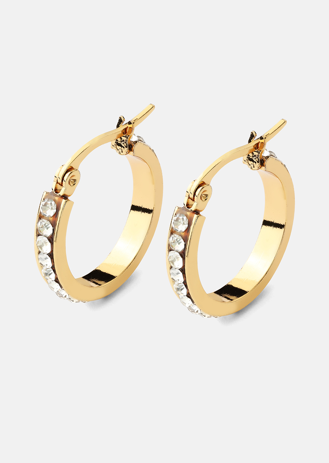 Ohrring CrystalGlow - 18k Vergoldet