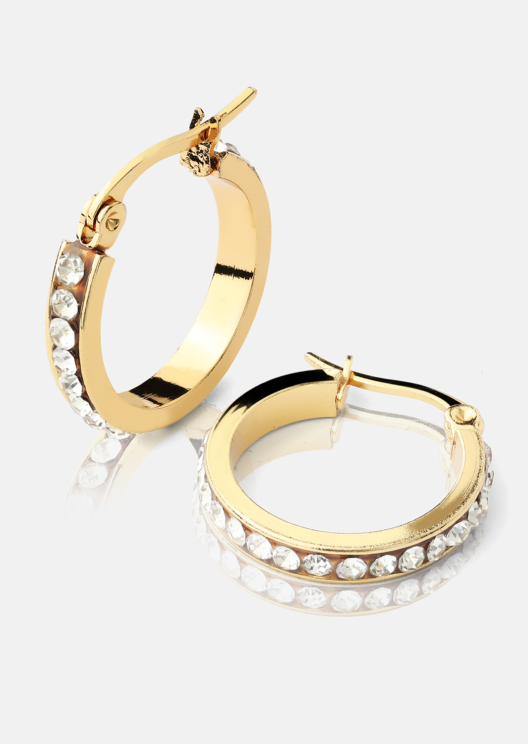 Ohrring CrystalGlow - 18k Vergoldet