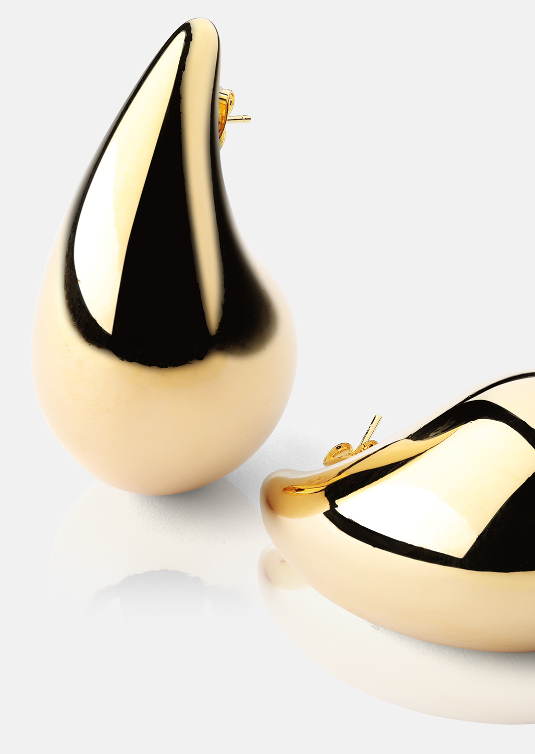 Ohrring Liquid Glow - 18k Vergoldet