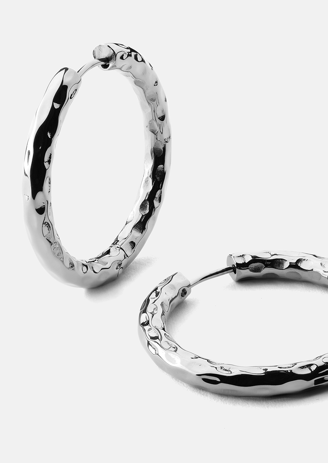 Ohrring Everyday Hoops - Versilbert