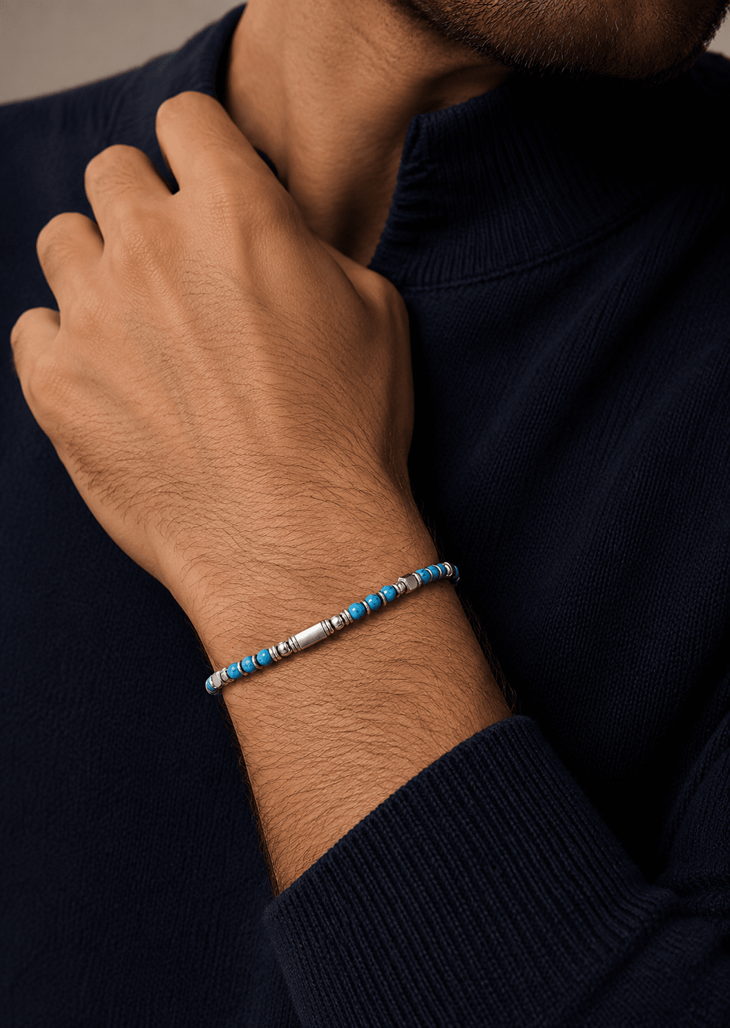 Perlenarmband Azure Valor
