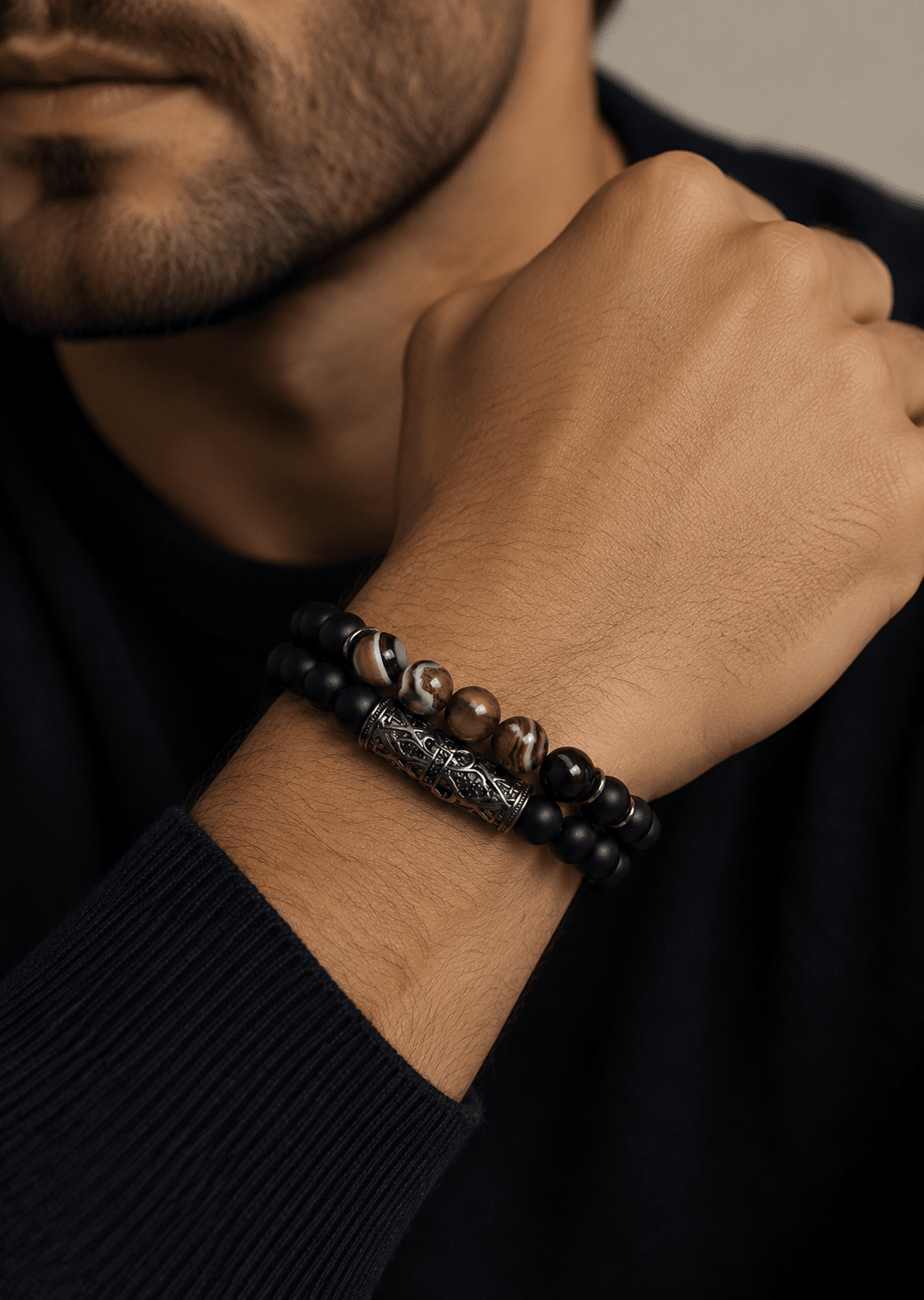 Perlenarmband Ebon Legacy