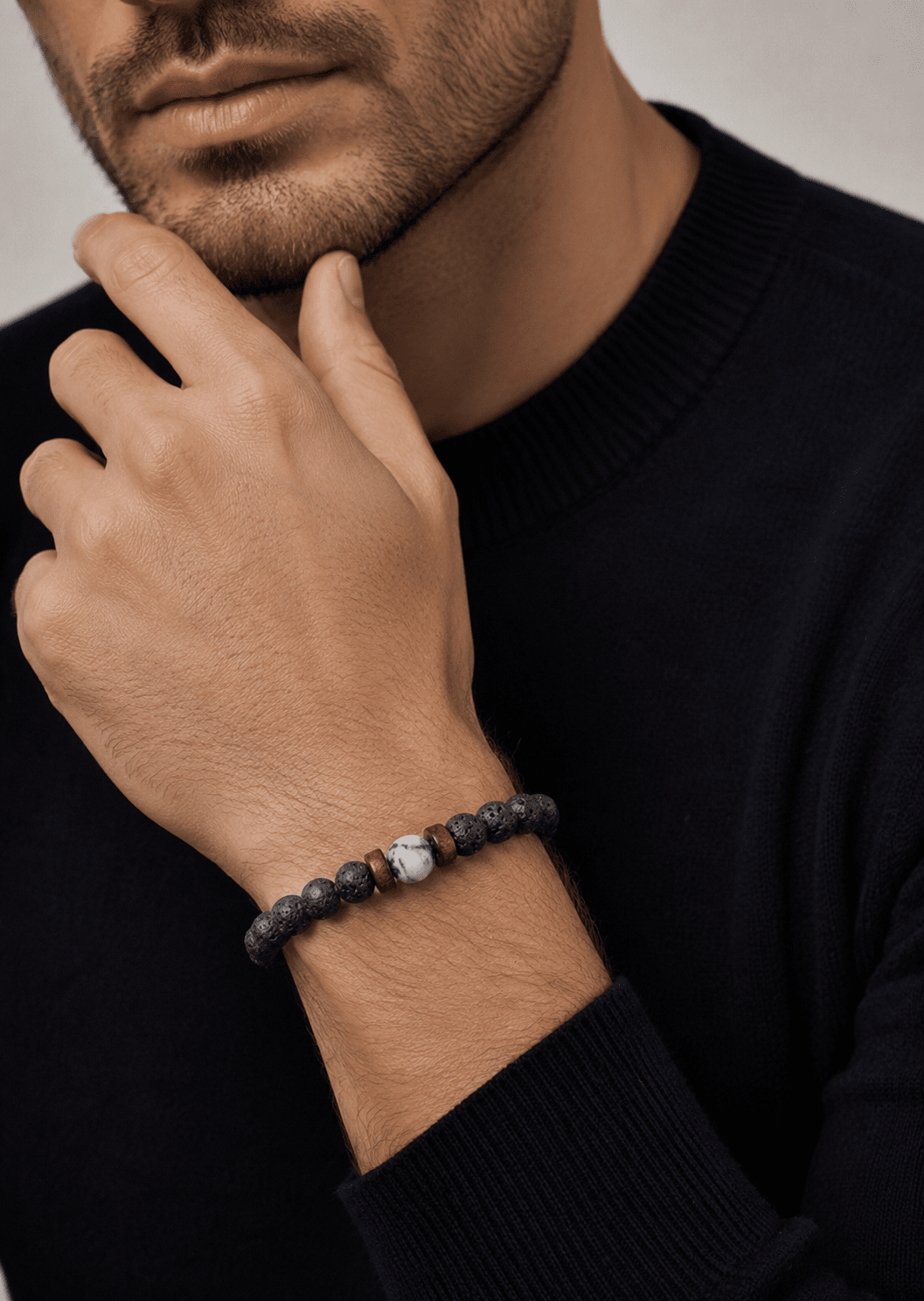 Perlenarmband Eclipse Aura