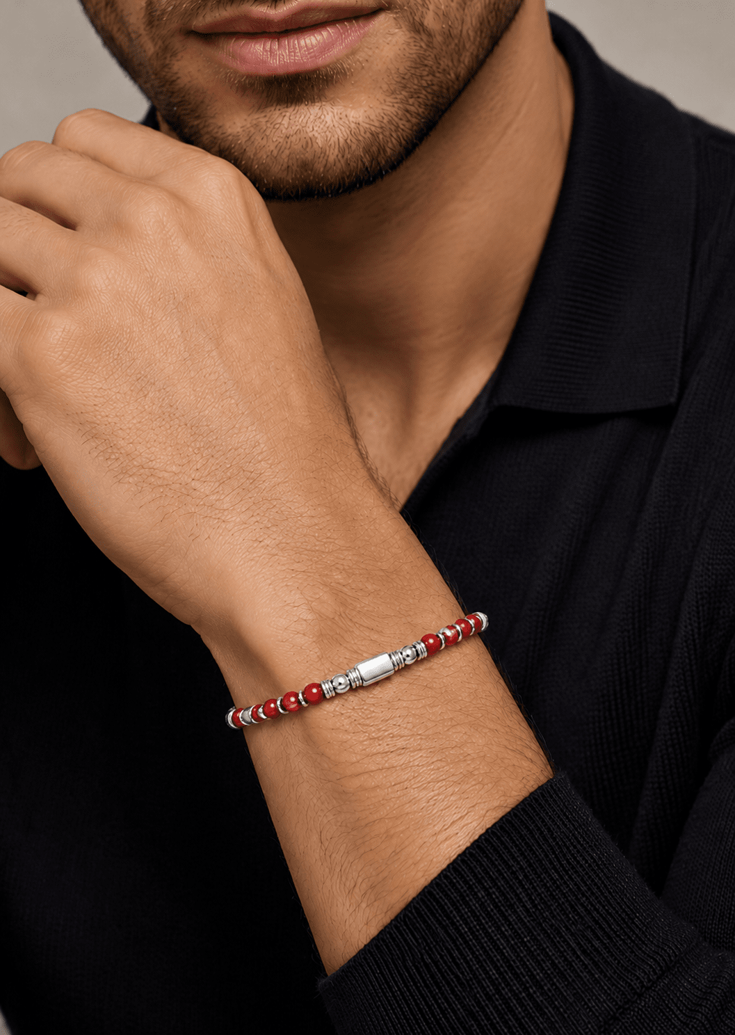 Perlenarmband Emerald Essence