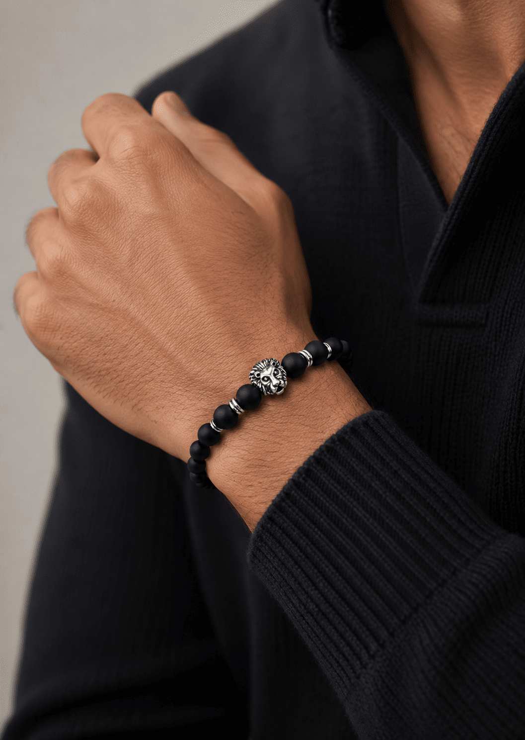 Perlenarmband Lions Emblem