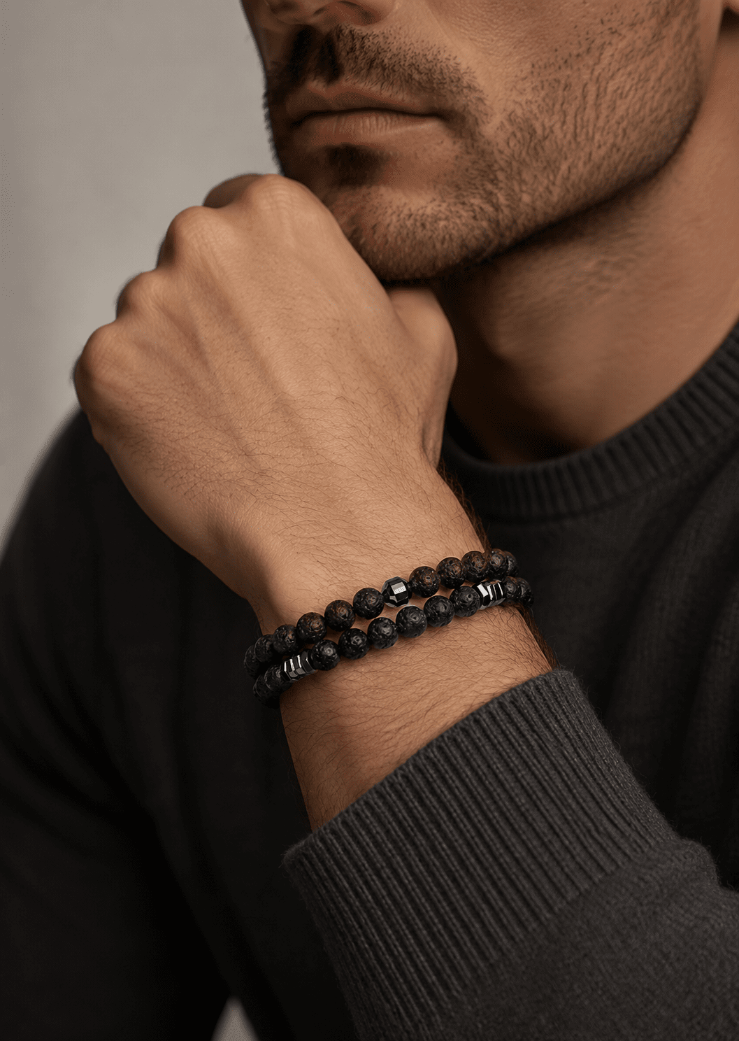 Perlenarmband Onyx Fusion