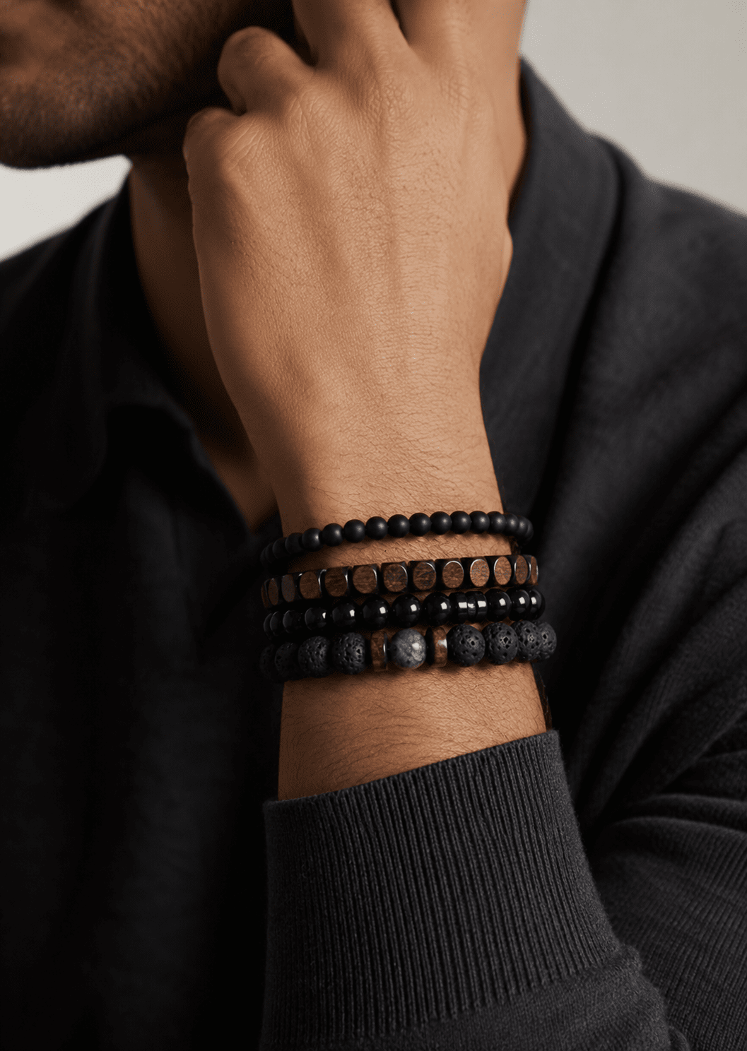 Perlenarmband Onyx Harmony