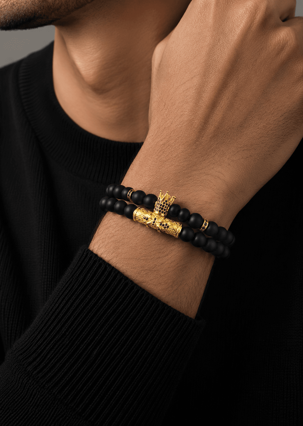 Perlenarmband Regal Ember
