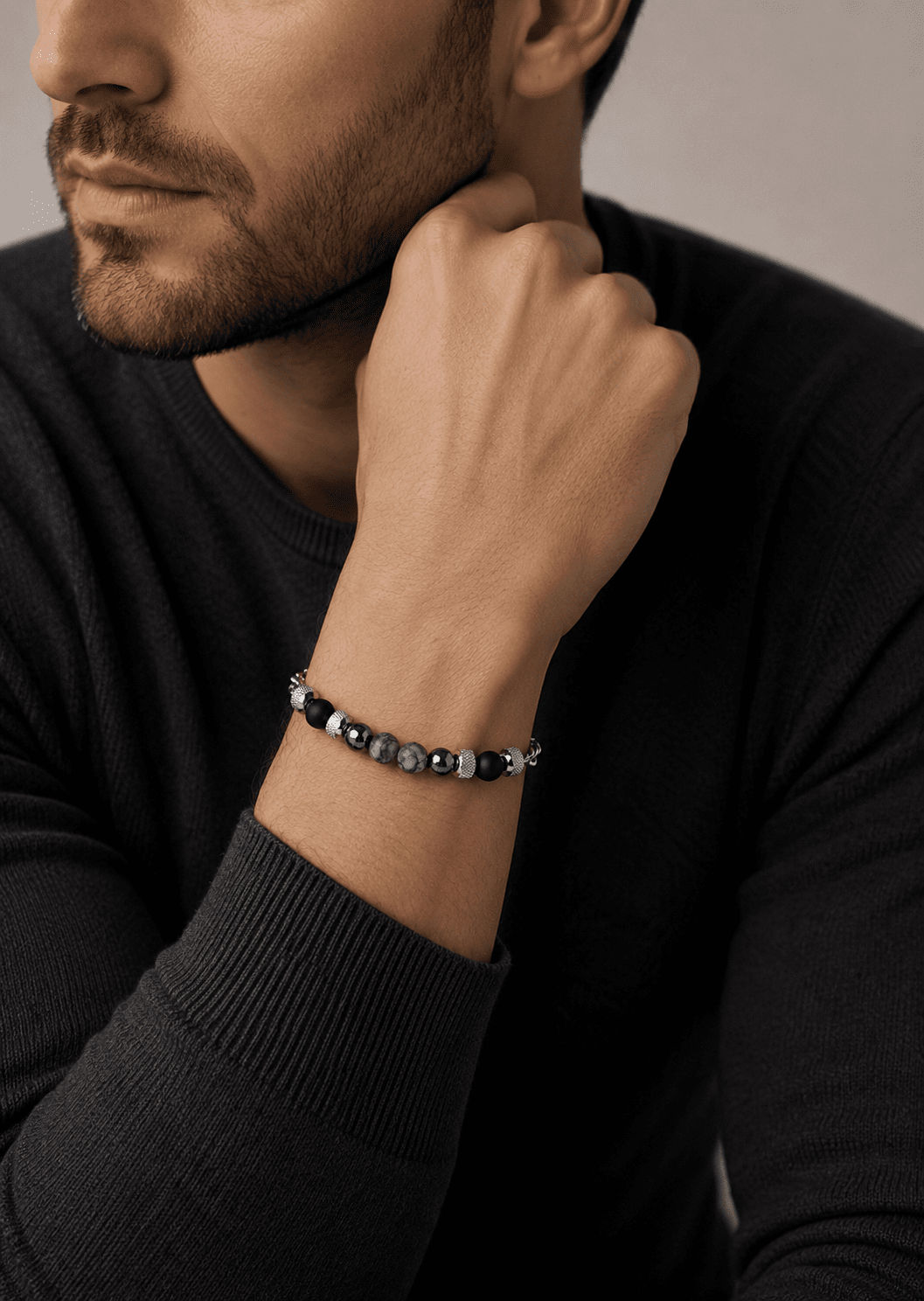 Perlenarmband Titan Forge