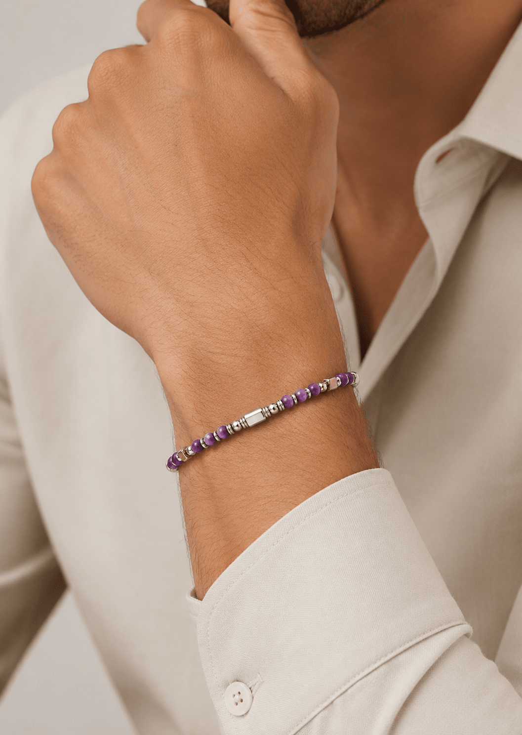 Perlenarmband Zenith Aura