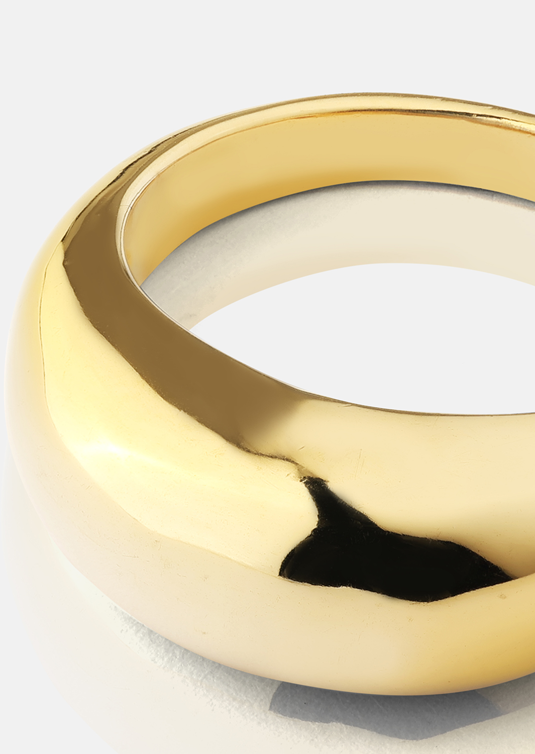 Golden Bold Ring - 18K Vergoldet