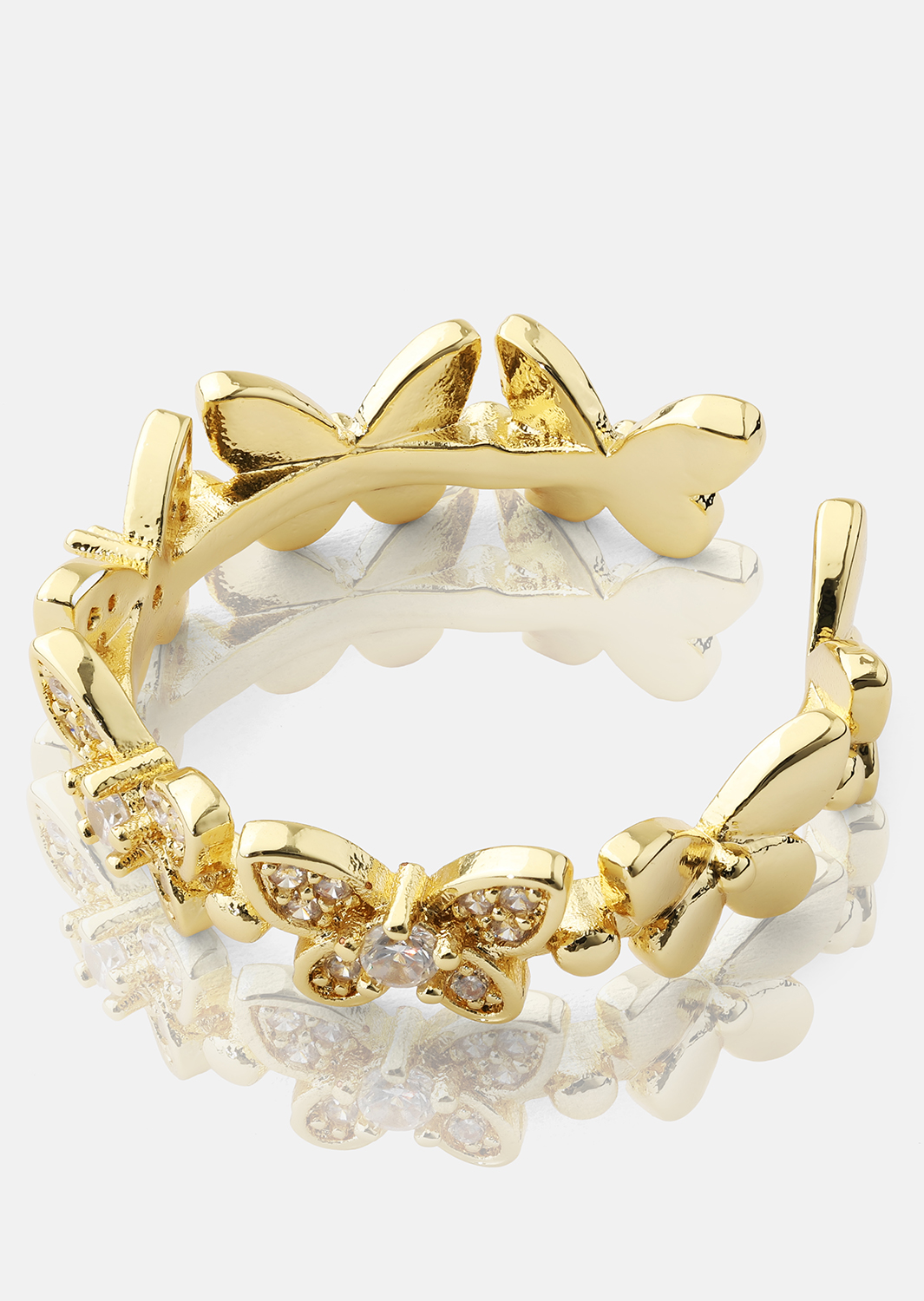 Ring Flutter – 18k Vergoldet