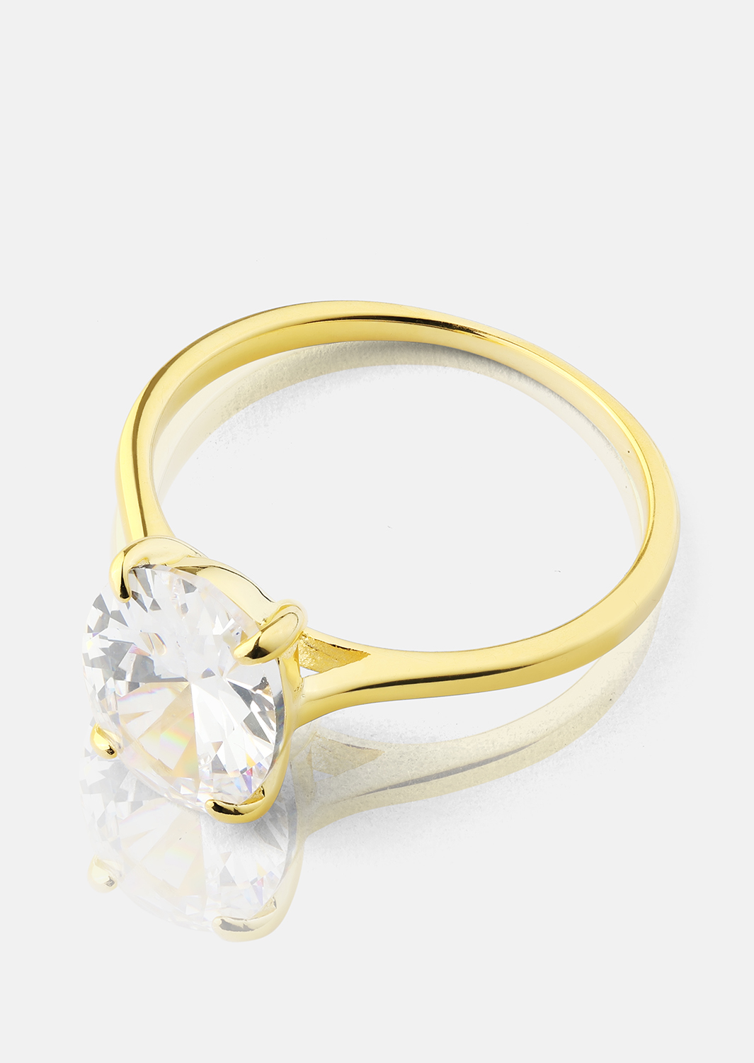 Ring Clarity - 18k Vergoldet