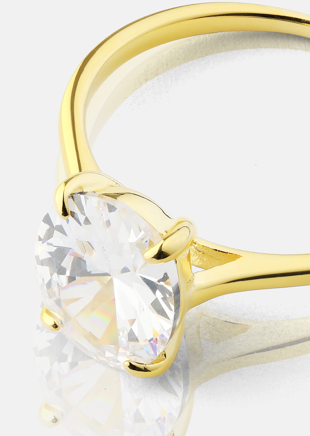 Ring Clarity - 18k Vergoldet
