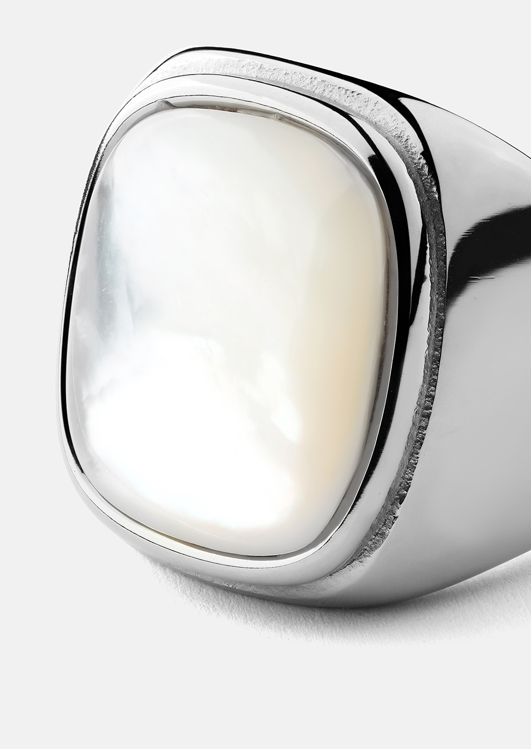 Ring Blanche - Versilbert