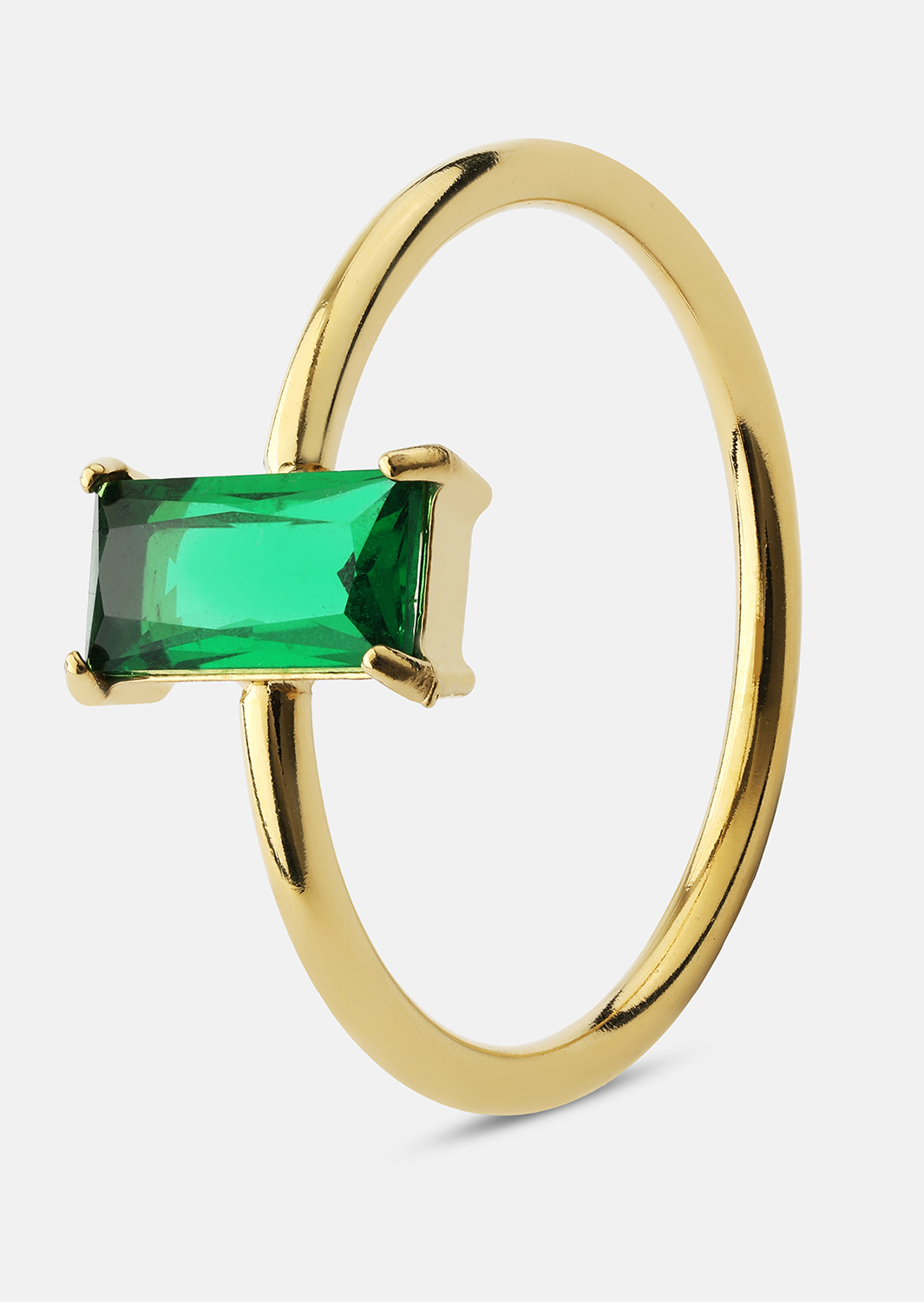 Ring Emeraldis - 18k Vergoldet